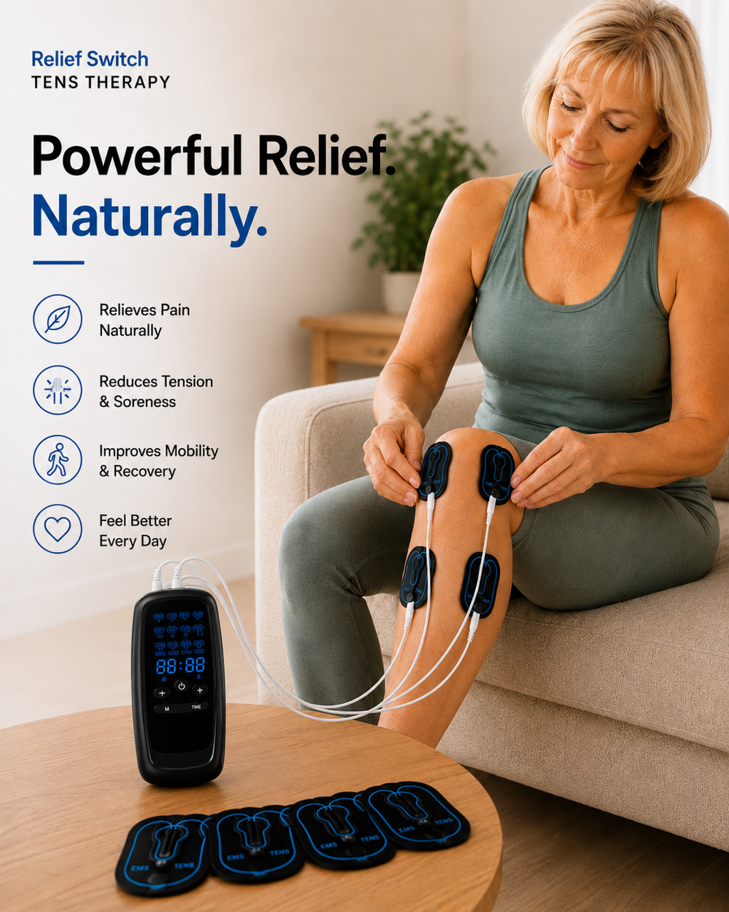 Relief Switch TENS Machine